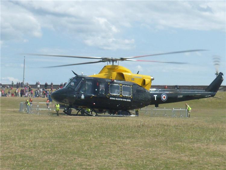 Helicopters landing at Dawlish Warren 008